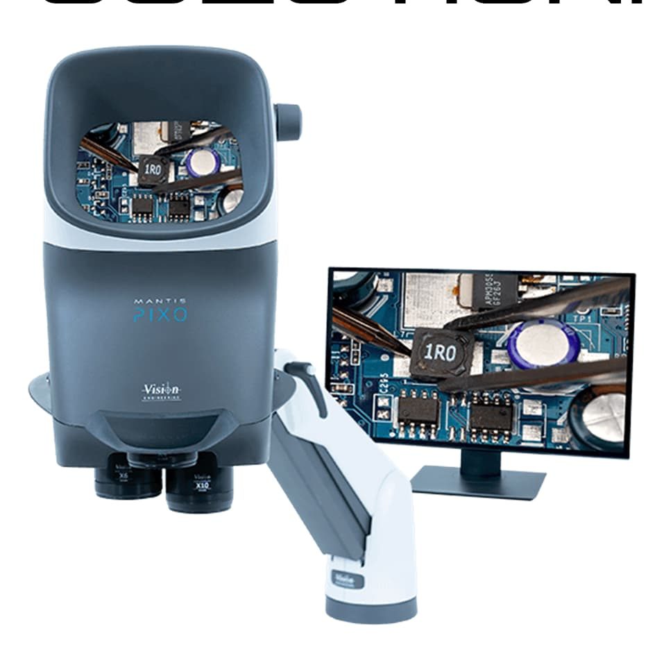 Chip-off reader and microscope workstation